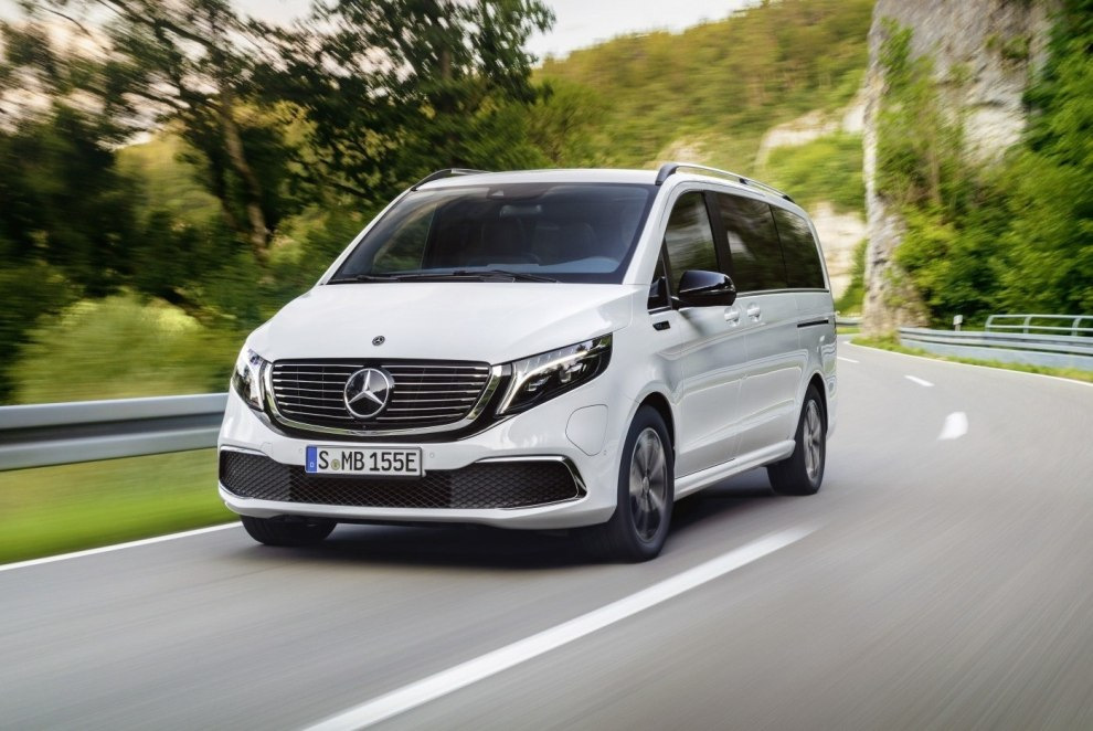 Überprüfung des elektrischen Minivans Mercedes-Benz EQV 300