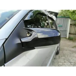 Spiegelabdeckungen BMW-Style (2 Stk) Renault Megane II 2004-2009 Foto 4