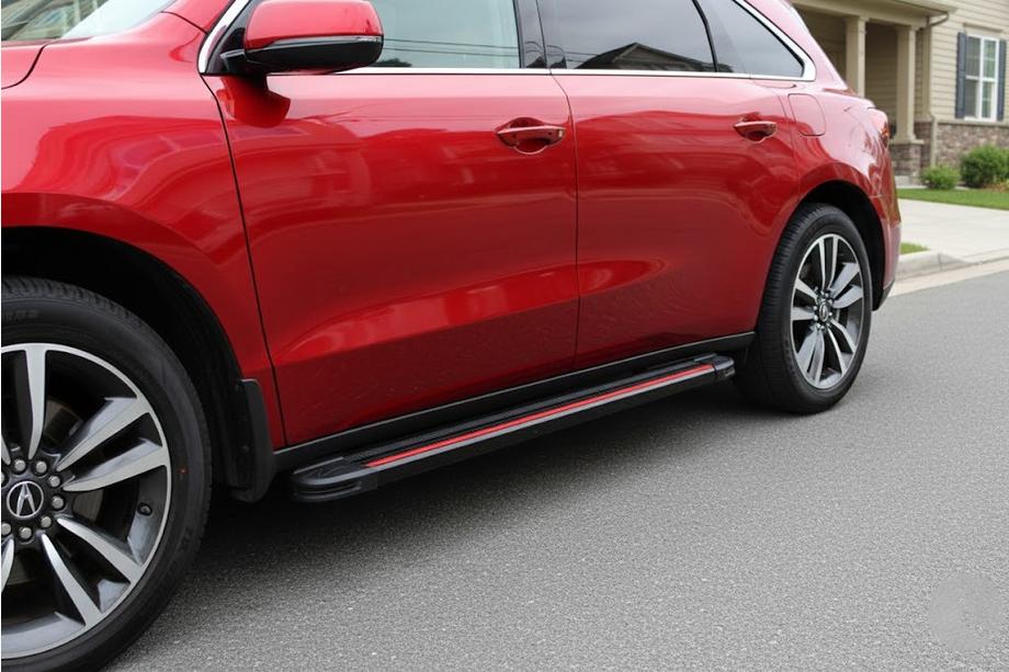 Acura MDX 2013-2020 Seitenschweller Maya Red (2 Stk., Aluminium) Image