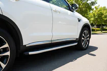 Acura MDX 2013-2020 Seitenschweller Fullmond (2 Stk., Aluminium) Foto 1