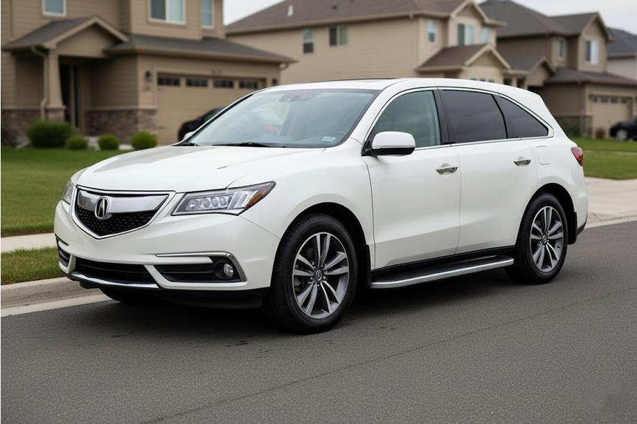 Acura MDX 2013-2020 Seitenschweller Tayga Grey (2 Stk., Aluminium) Image
