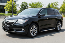 Acura MDX 2013-2020 Seitenschweller BlackLine (2 Stk., Aluminium) Foto 1