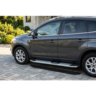 Seitenschweller Mevsim Grey (2 Stk., Aluminium) Ford Kuga 2008-2013 Foto 1