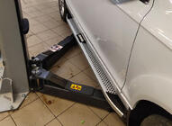 Audi Q7 2005-2015 Seitenschweller Mevsim Grey (2 Stk., Aluminium) Foto 1