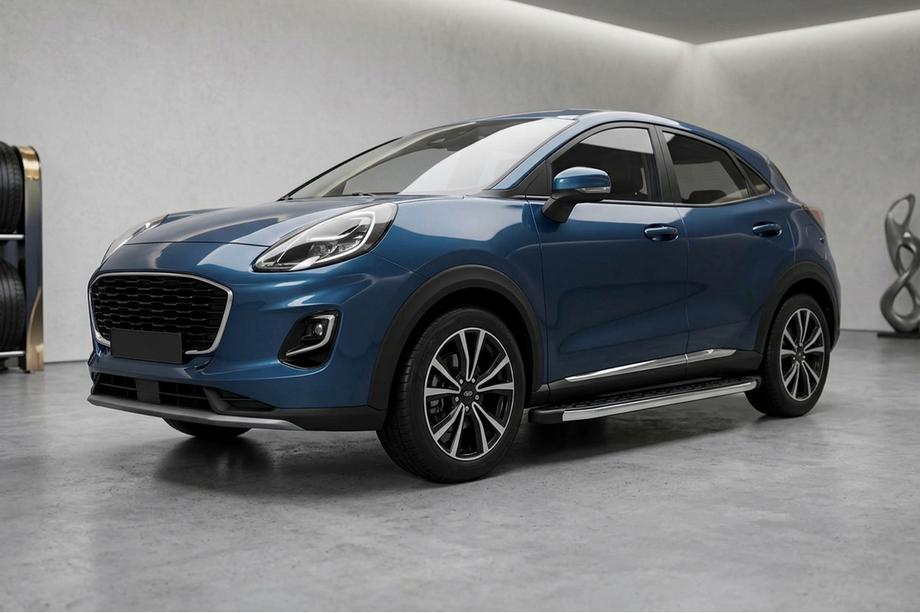 Ford Puma 2019- Seitenschweller BlackLine (2 Stk., Aluminium) Image