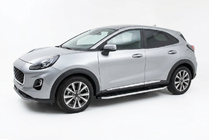 Ford Puma 2019- Seitenschweller Fullmond (2 Stk., Aluminium) Foto 1