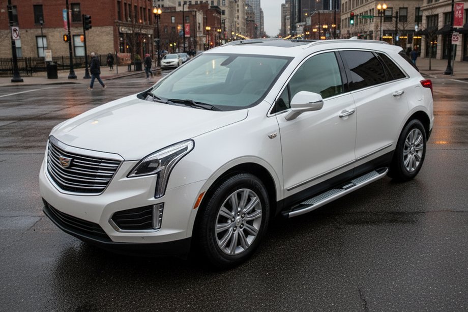 Cadillac XT5 2016- Seitenschweller Mevsim Grey (2 Stk., Aluminium) Image