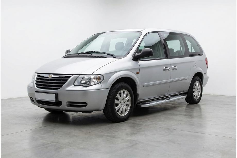 Chrysler Voyager 2001-2007 Seitenschweller Mevsim Grey (2 Stk., Aluminium) Image