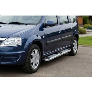 Seitenschweller Mevsim Grey (2 Stk., Aluminium) Dacia Logan MCV 2004-2014 Foto 1