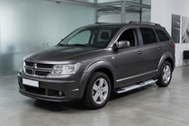 Dodge Journey 2008-2020 Seitenschweller Mevsim Grey (2 Stk., Aluminium) Foto 1