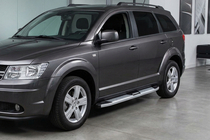 Fiat Freemont 2011-2016 Seitenschweller Mevsim Grey (2 Stk., Aluminium) Foto 1
