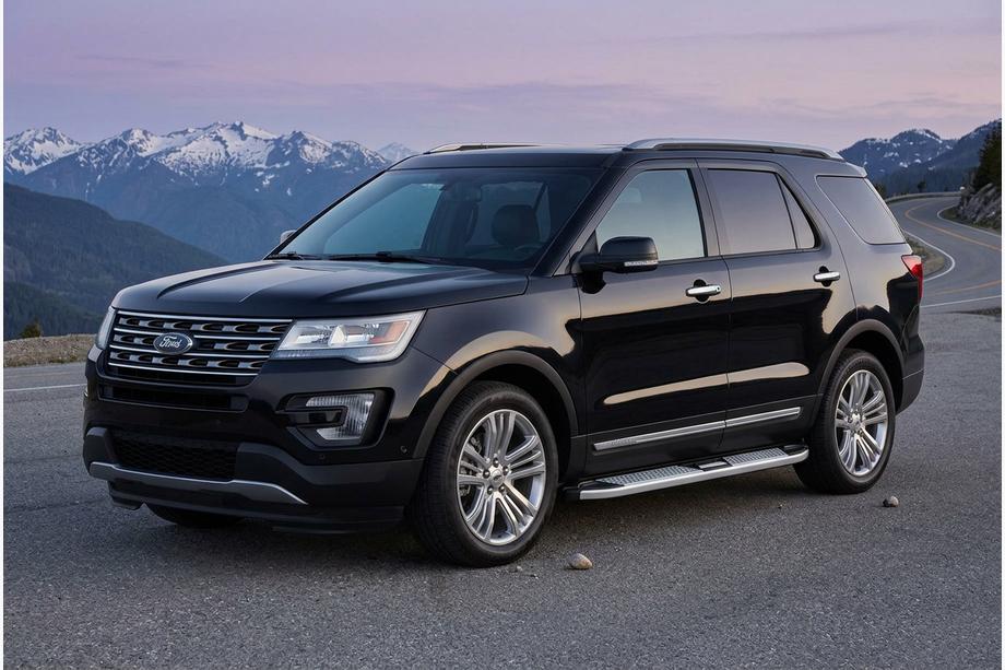Ford Explorer 2011-2019 Seitenschweller Mevsim Grey (2 Stk., Aluminium) Foto 1