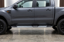 Ford Ranger 2007-2011 Seitenschweller Mevsim Grey (2 Stk., Aluminium) Foto 1