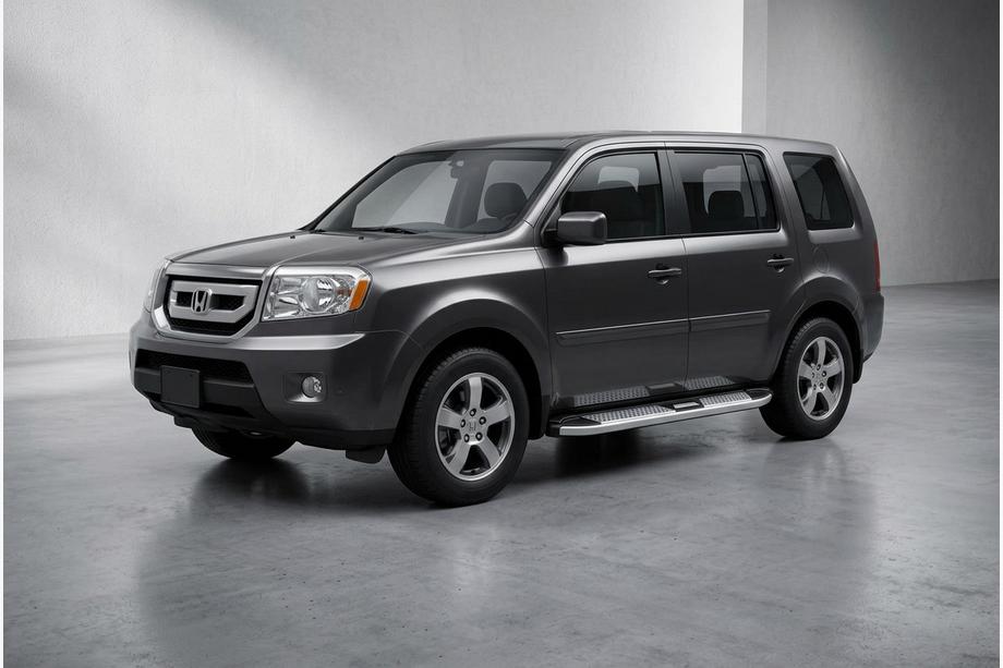 Honda Pilot 2008-2015 Seitenschweller Mevsim Grey (2 Stk., Aluminium) Image