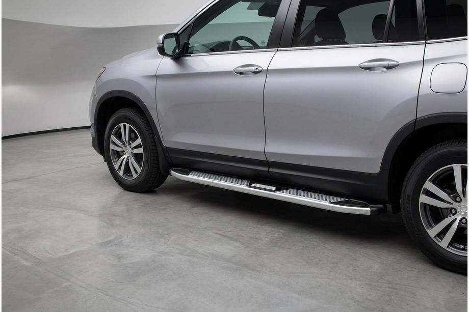 Honda Pilot 2015-2022 Seitenschweller Mevsim Grey (2 Stk., Aluminium) Image