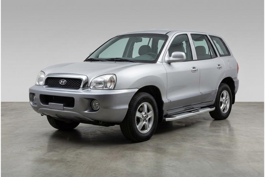 Hyundai Santa Fe 1 2000-2006 Seitenschweller Mevsim Grey (2 Stk., Aluminium) Foto 1