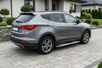 Hyundai Santa Fe 3 2012-2018 Seitenschweller Mevsim Grey (2 Stk., Aluminium) Foto 1