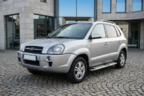 Hyundai Tucson JM 2004- Seitenschweller Mevsim Grey (2 Stk., Aluminium) Foto 1