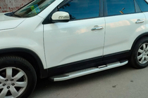 Kia Sorento II XM 2009-2014 Seitenschweller Mevsim Grey (2 Stk., Aluminium) 2010-2013 Foto 1
