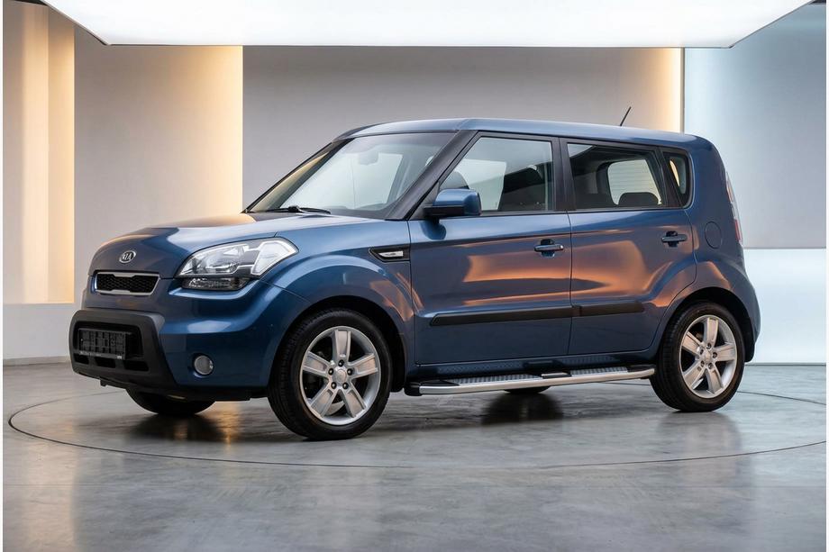 Kia Soul I 2008-2013 Seitenschweller Mevsim Grey (2 Stk., Aluminium) Foto 1