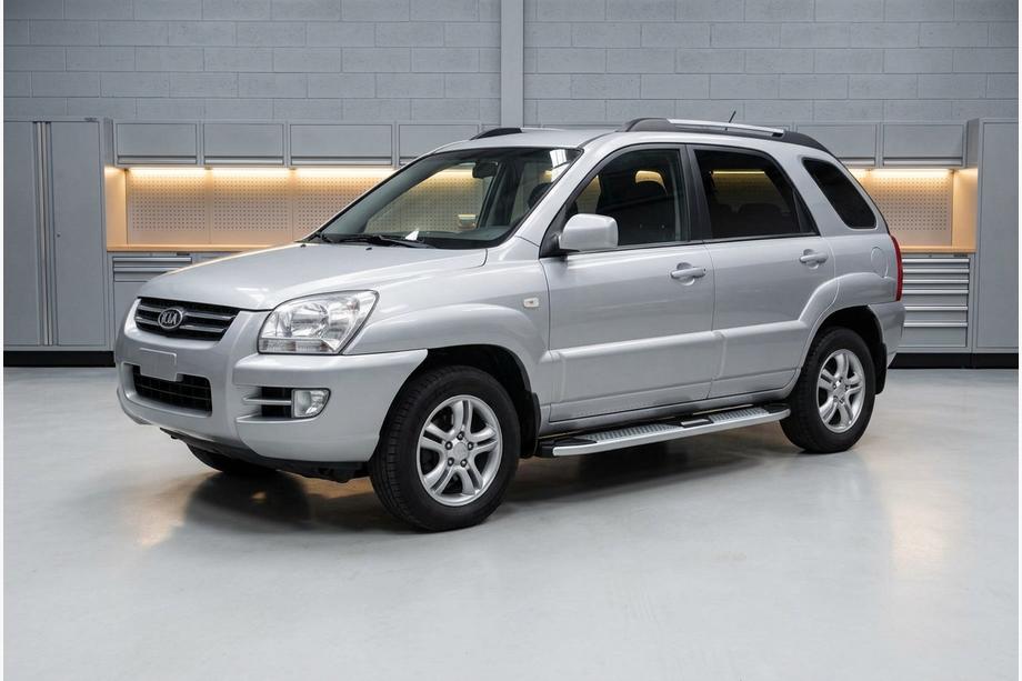 Kia Sportage 2004-2010 Seitenschweller Mevsim Grey (2 Stk., Aluminium) Image