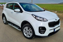 Kia Sportage 2015-2021 Seitenschweller Mevsim Grey (2 Stk., Aluminium) Foto 4