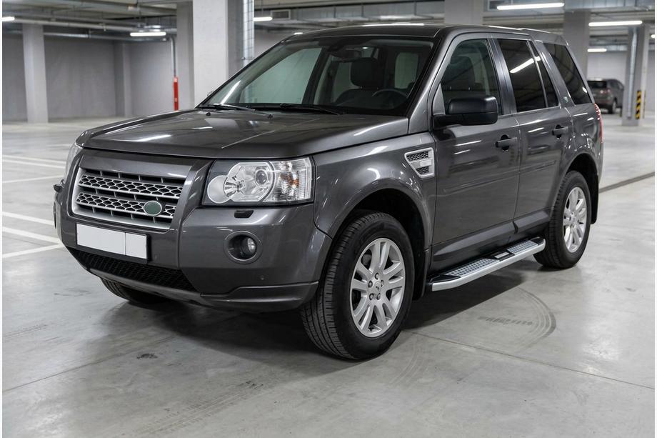 Land Rover Freelander II 2006–2014 Seitenschweller Mevsim Grey (2 Stk., Aluminium) Image