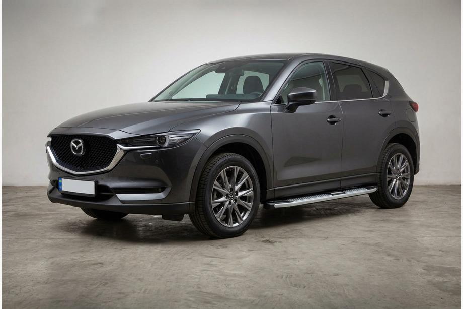 Mazda CX-5 2017–2025 Seitenschweller Mevsim Grey (2 Stk., Aluminium) Image