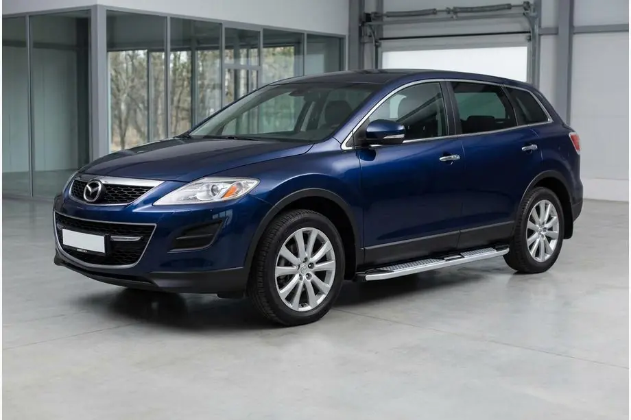 Mazda CX-9 2007-2016 Seitenschweller Mevsim Grey (2 Stk., Aluminium) Image
