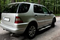 Mercedes ML W163 1997-2005 Seitenschweller Mevsim Grey (2 Stk., Aluminium) Foto 4