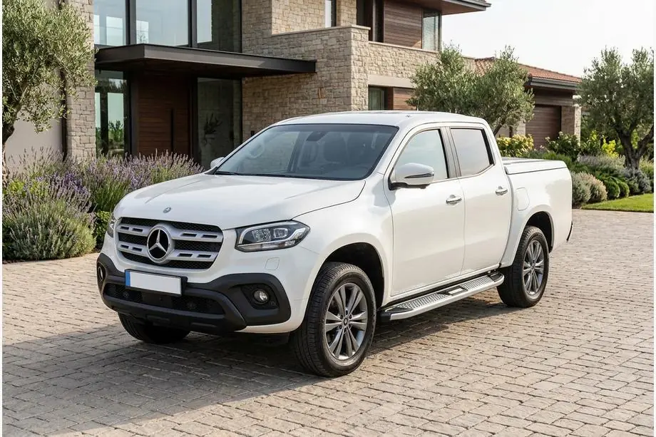 Mercedes X class 2017-2020 Seitenschweller Mevsim Grey (2 Stk., Aluminium) Image