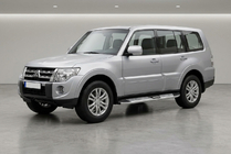 Mitsubishi Pajero Wagon IV 2006-2021 Seitenschweller Mevsim Grey (2 Stk., Aluminium) Foto 1