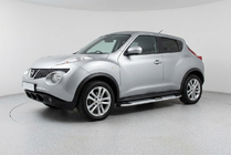 Nissan Juke 2010-2019 Seitenschweller Mevsim Grey (2 Stk., Aluminium) Foto 1