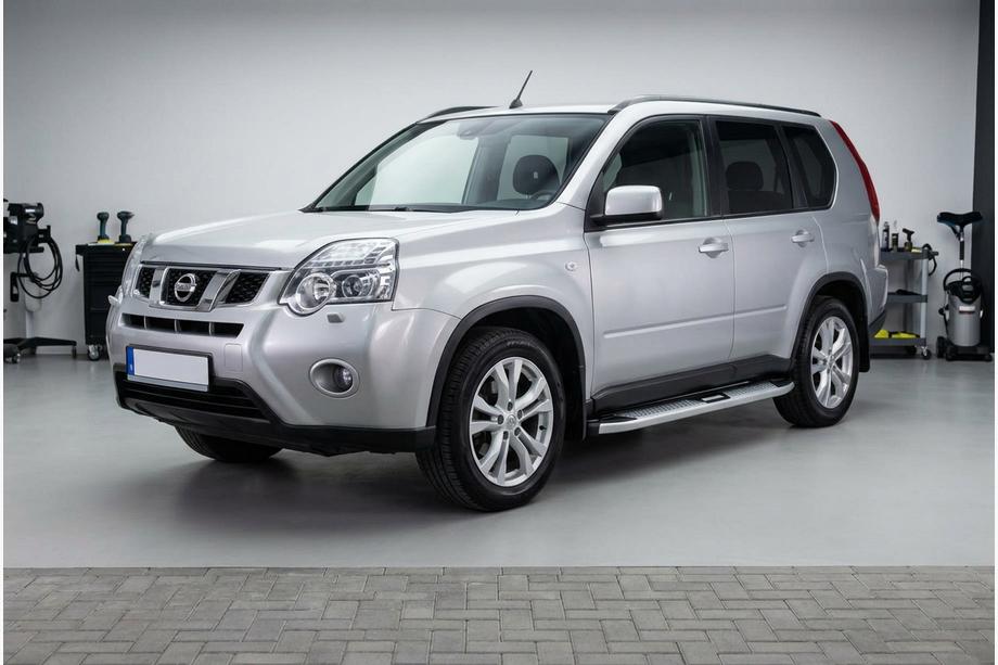 Nissan X-trail T31 2007-2014 Seitenschweller Mevsim Grey (2 Stk., Aluminium) Foto 1