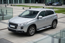 Peugeot 4008 2012-2017 Seitenschweller Mevsim Grey (2 Stk., Aluminium) Foto 1