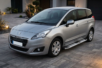 Peugeot 5008 2009-2016 Seitenschweller Mevsim Grey (2 Stk., Aluminium) Foto 1