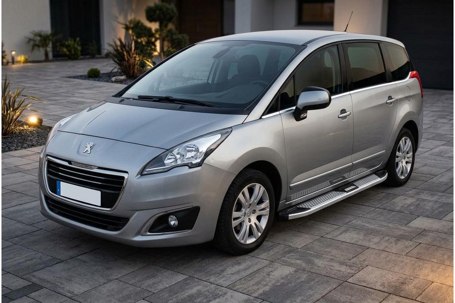 Peugeot 5008 2009-2016 Seitenschweller Mevsim Grey (2 Stk., Aluminium) Image