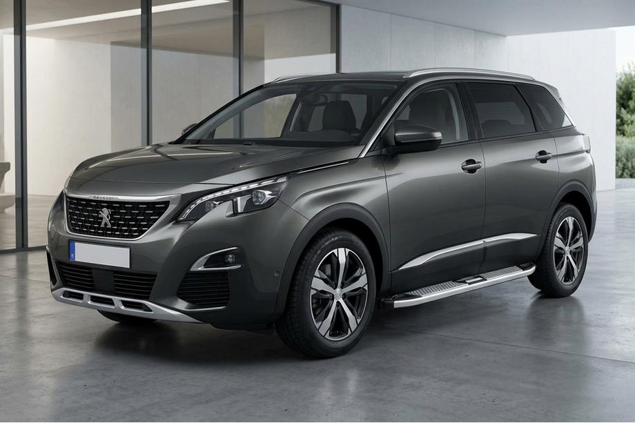 Peugeot 5008 2016-2023 Seitenschweller Mevsim Grey (2 Stk., Aluminium) Foto 1