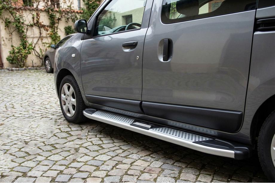 Renault Dokker 2013-2022 Seitenschweller Mevsim Grey (2 Stk., Aluminium) Image