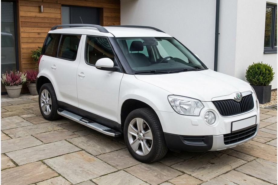 Skoda Yeti 2009-2017 Seitenschweller Mevsim Grey (2 Stk., Aluminium) Foto 1