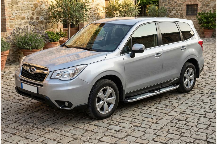 Subaru Forester 2013-2018 Seitenschweller Mevsim Grey (2 Stk., Aluminium) Image