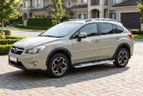 Subaru XV 2011-2017 Seitenschweller Mevsim Grey (2 Stk., Aluminium) Foto 1