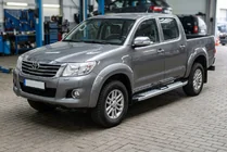 Toyota Hilux 2006-2015 Seitenschweller Mevsim Grey (2 Stk., Aluminium) Foto 1