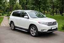 Toyota Highlander 2008-2013 Seitenschweller Mevsim Grey (2 Stk., Aluminium) Foto 1