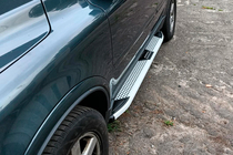 Volvo XC90 2002-2014 Seitenschweller Mevsim Grey (2 Stk., Aluminium) Foto 4