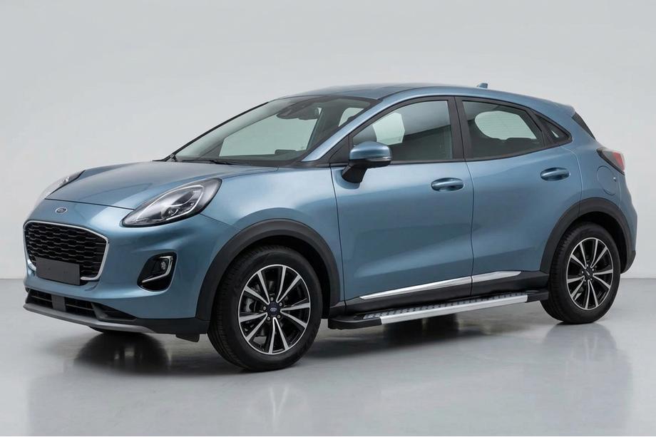 Ford Puma 2019- Seitenschweller Vision New Grey (2 Stk., Aluminium) Image
