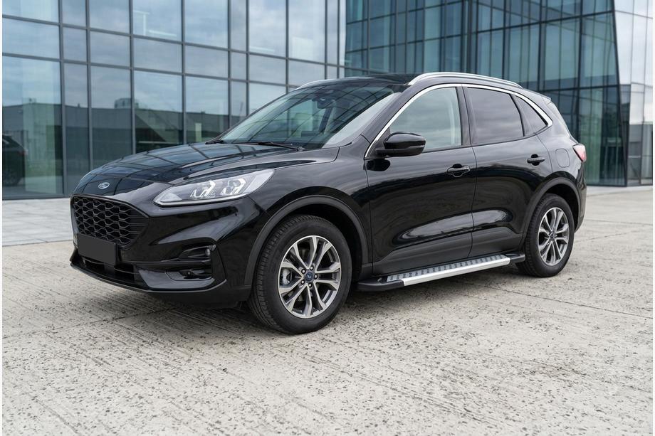 Ford Kuga/Escape 2019- Seitenschweller Vision New Grey (2 Stk., Aluminium) Image