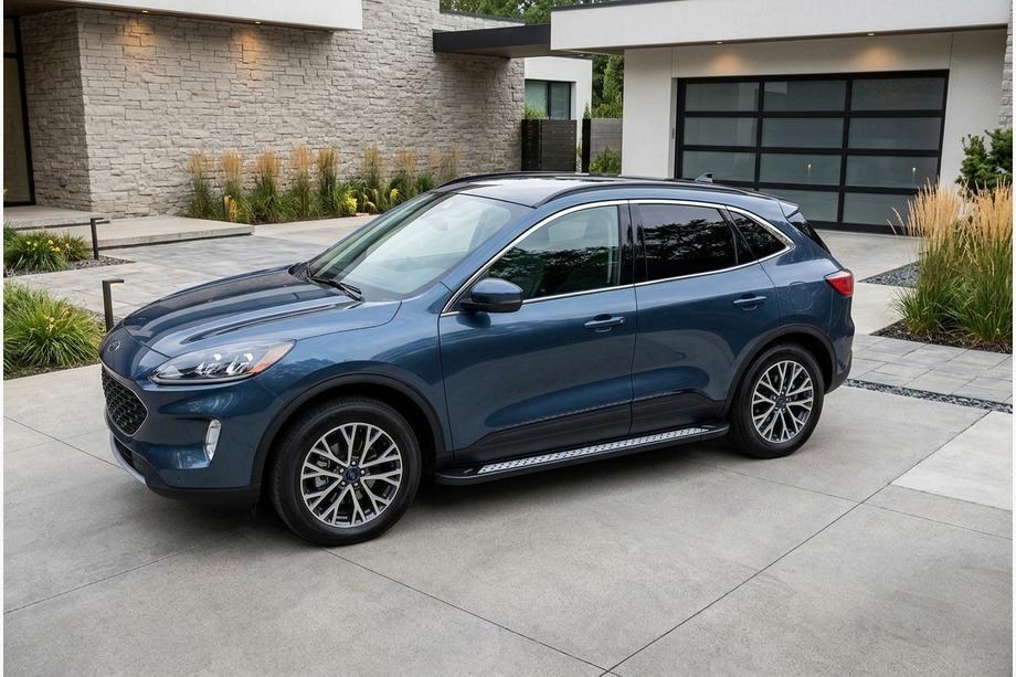 Ford Kuga/Escape 2019- Seitenschweller Vision New Black (2 Stk., Aluminium) Image