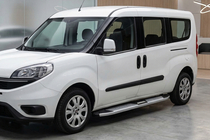 Opel Combo 2012-2018 Seitenschweller Mevsim Grey (2 Stk., Aluminium) Foto 1