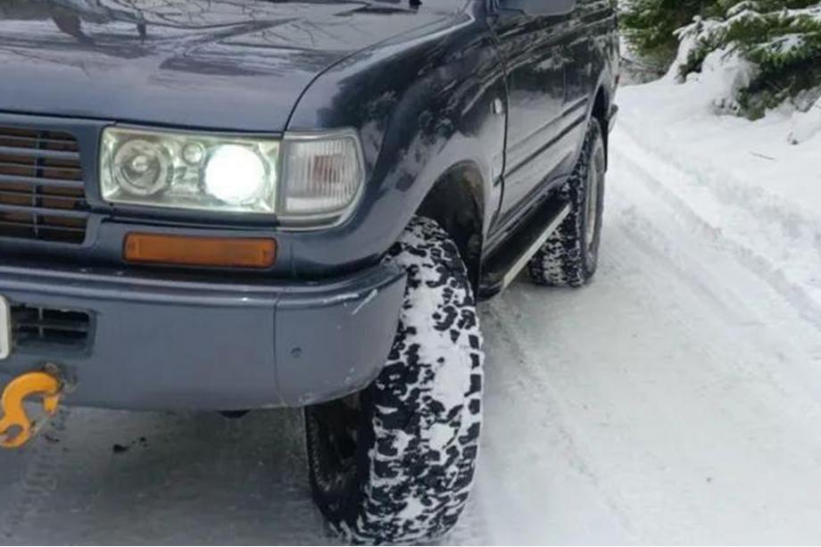 Toyota Land Cruiser 80 1990-1997 Seitenschweller Maya V1 (2 Stk., Aluminium) Image